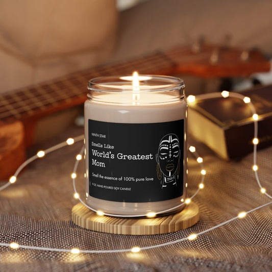Smells Like World's Greatest Mom Scented Soy Candle, 9oz